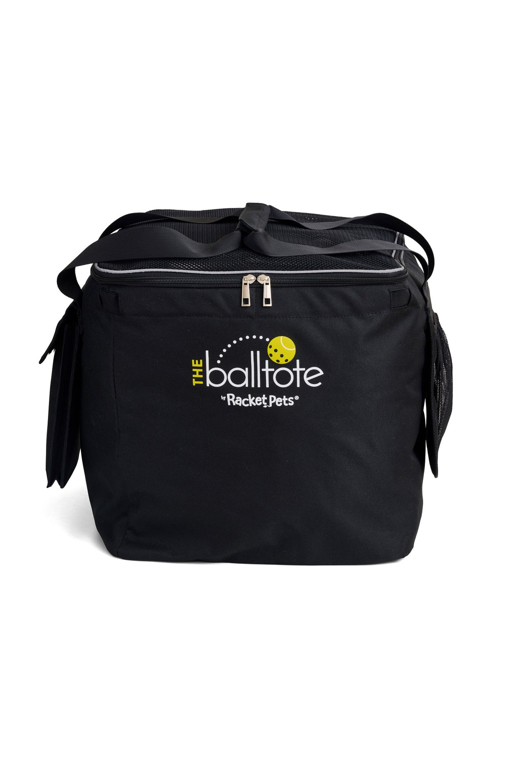 Ball Tote - Black Replacement Bag for Tennis and Pickleball Pro Teaching Cart