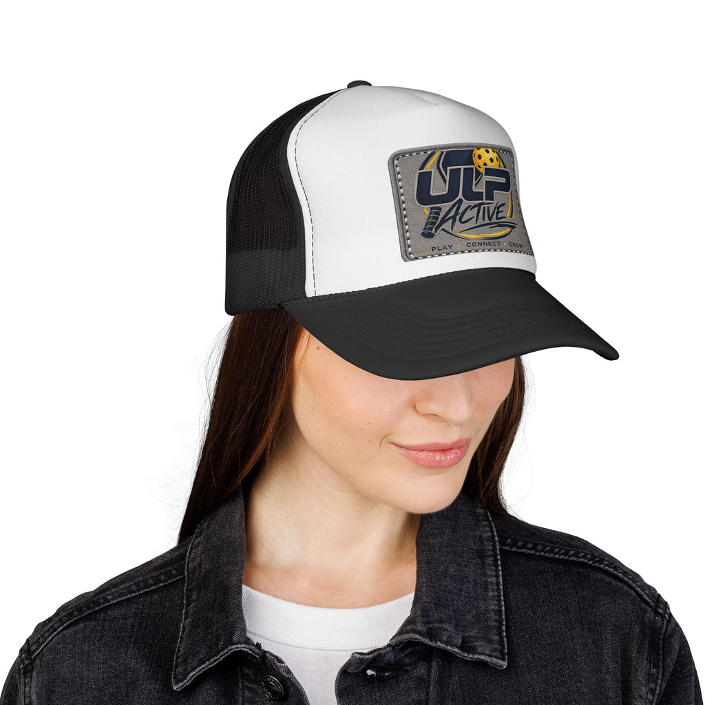 ULP Active Trucker Hat — Pickleball Patch Cap (Play · Connect · Grow)