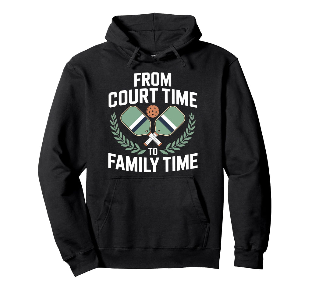 Pickleball Dad Papa Paddle Sport Coach Hoodie - Novelty Apparel Men Women