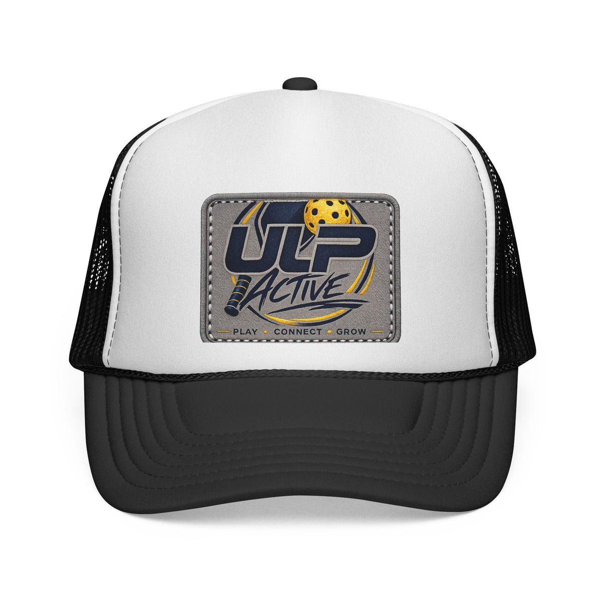 ULP Active Trucker Hat — Pickleball Patch Cap (Play · Connect · Grow)