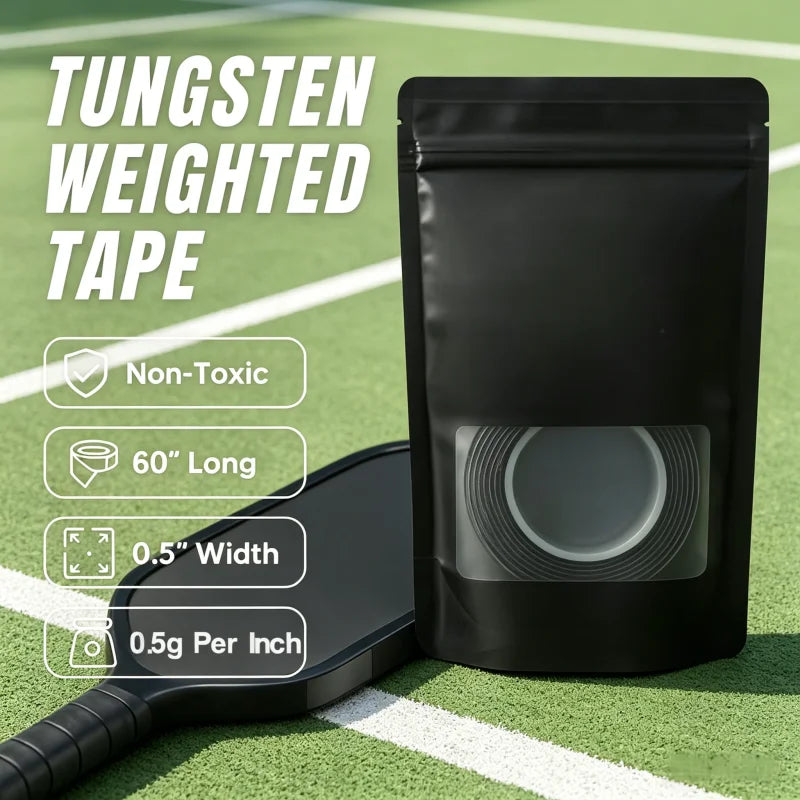 Pickleball Paddle Balance Weight Strips, Suitable for Paddles, TYPTI Paddles, Tennis Rackets and Golf Clubs, Racket Accessories