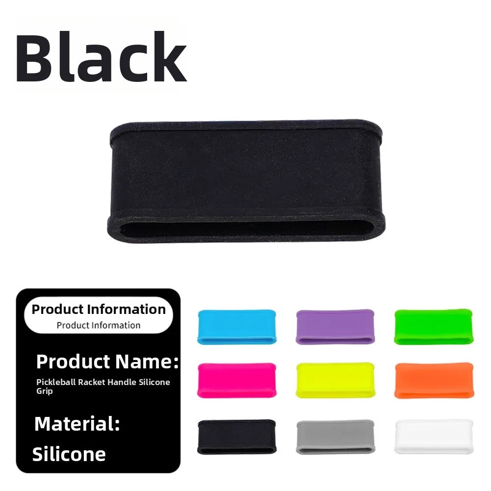 Tennis Racket Grip Rings Pickleball Paddle Grip Tape Silicone Pickleball Tennis Grip Finishing Rings Tennis Accessories ﻿