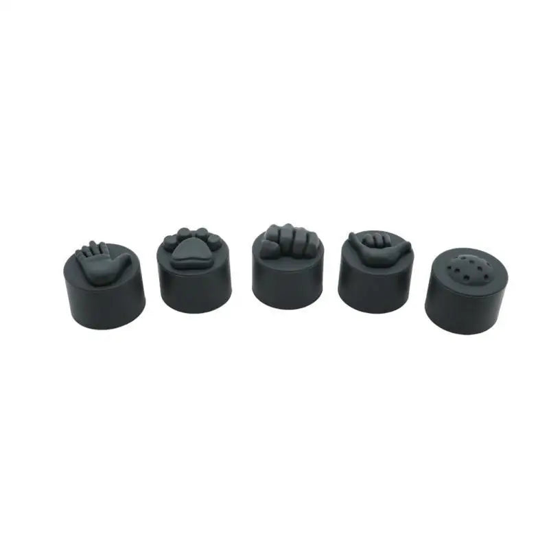 5pcs Color-Coded Pickleball Paddle End Caps Suitable For Paddles, Hot- Durable Balance Enhancing Handle Tips With Slap Cap