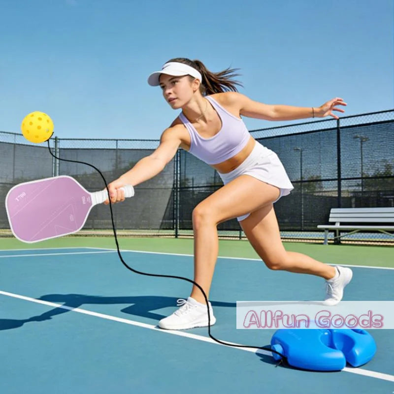 Pickleball Trainer Pickleball Ball With String Pickleball Rebound Ball Training Aid Self-study For Single Player Adult Sport