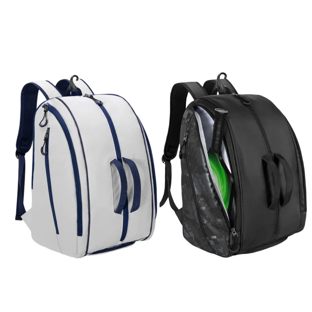 Junior Pickleball Sports Backpack with Breathable Back Panel and Waterproof Storage Pockets for Organized Gear