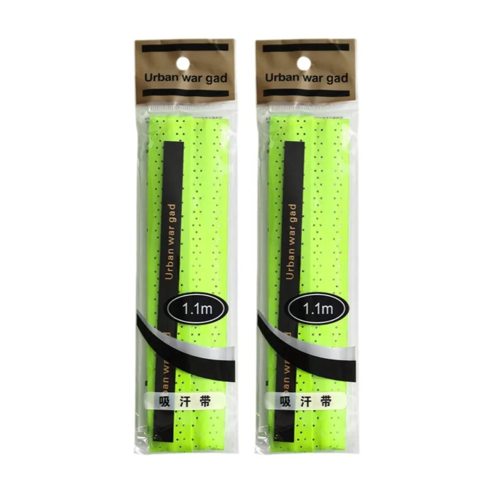 Raised Ridge Pickleball Grip Tape Universal Sweat Absorbent Cozy Overgrip Wrap PU Leather Breathable Paddle Grip Cover