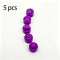 5pcs Color-Coded Pickleball Paddle End Caps Suitable for Paddles, Hot- Durable Balance Enhancing Handle Tips with Slap Cap, Comp