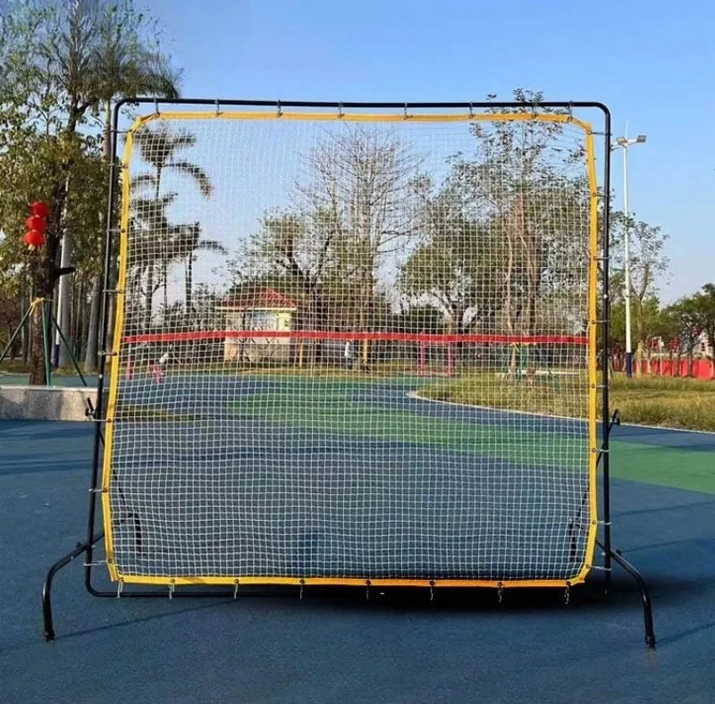 Portable  Rebound Training Net Detachable Frame Multifunctional Gear for Tennis Pickleball Outdoor Backyard