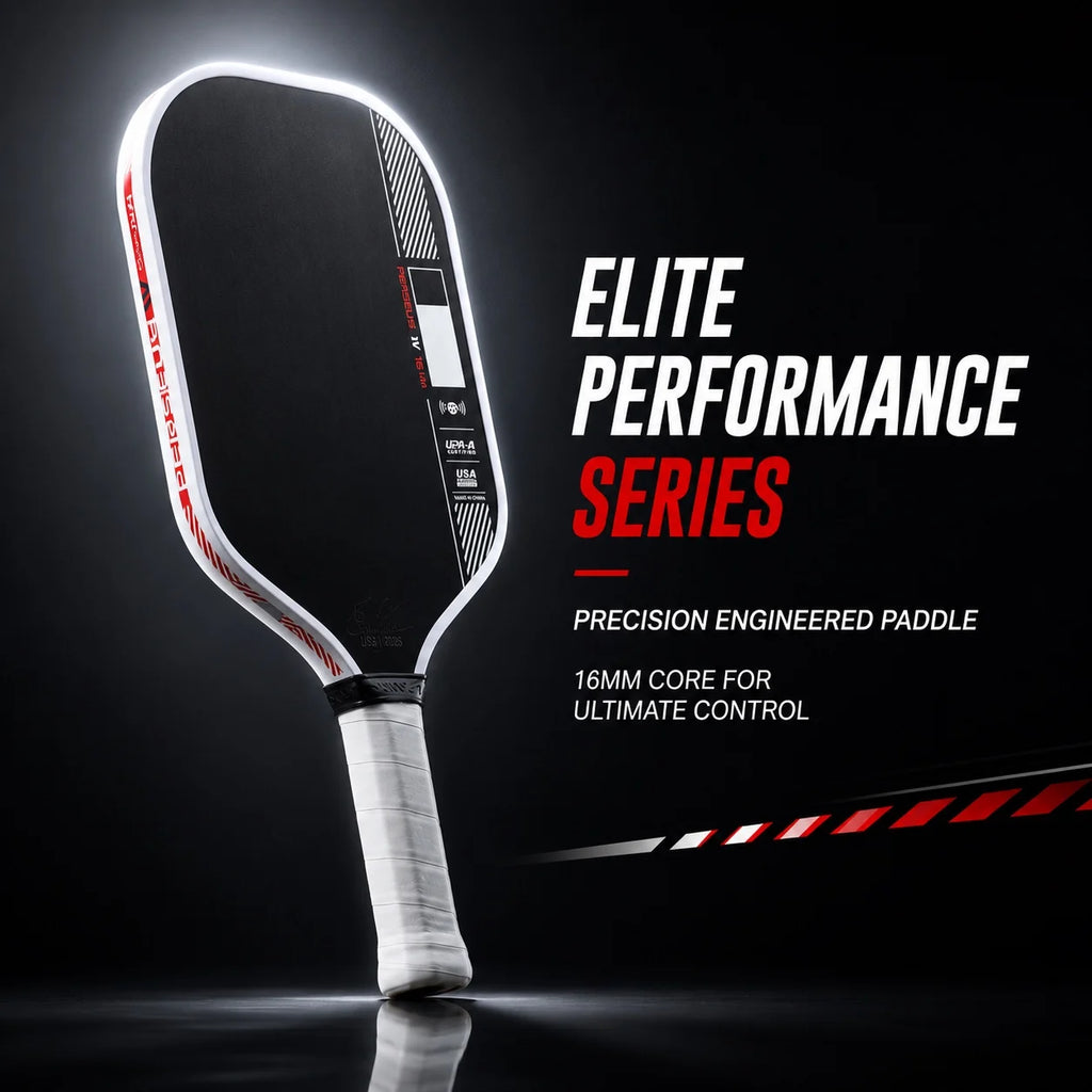 Pickleball Paddle - 4th-generation Hot-Pressed Integrated Design, Textured Matte Surface Made of T700 Carbon Fiber Cloth, PP Hon