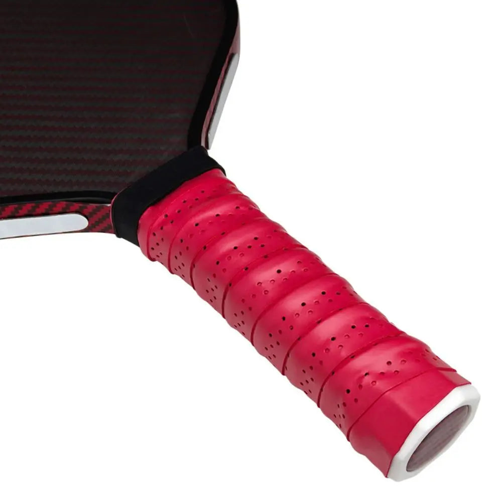 Raised Ridge Pickleball Grip Tape Universal Sweat Absorbent Cozy Overgrip Wrap Breathable Enhanced Traction Paddle Grip Cover