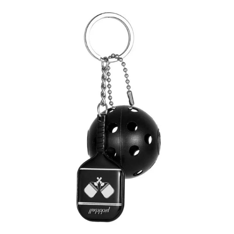 Pickleball keychain For Sports Lovers Bags Wallets Car Key Pendants Cute Mini Pickleball Keychain Gifts