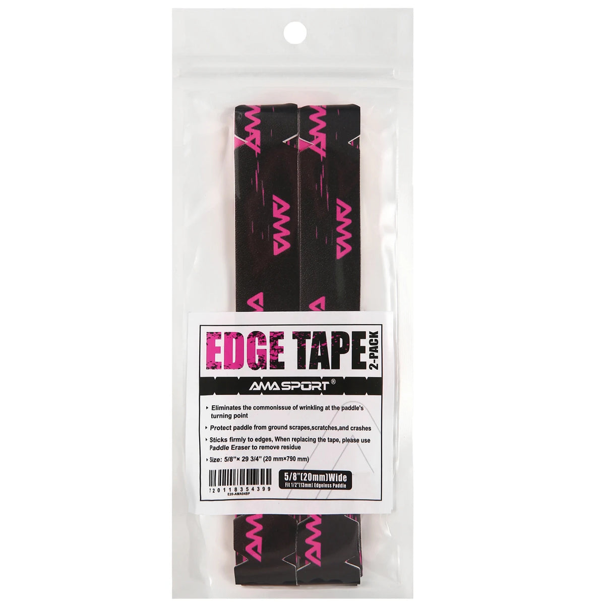 Pickleball Paddle Protection Tape New Color for 13mm/16mm/19mm Padel- 2 Units Pack Paddle Head Edge Guard- Pickleball Lead Tape