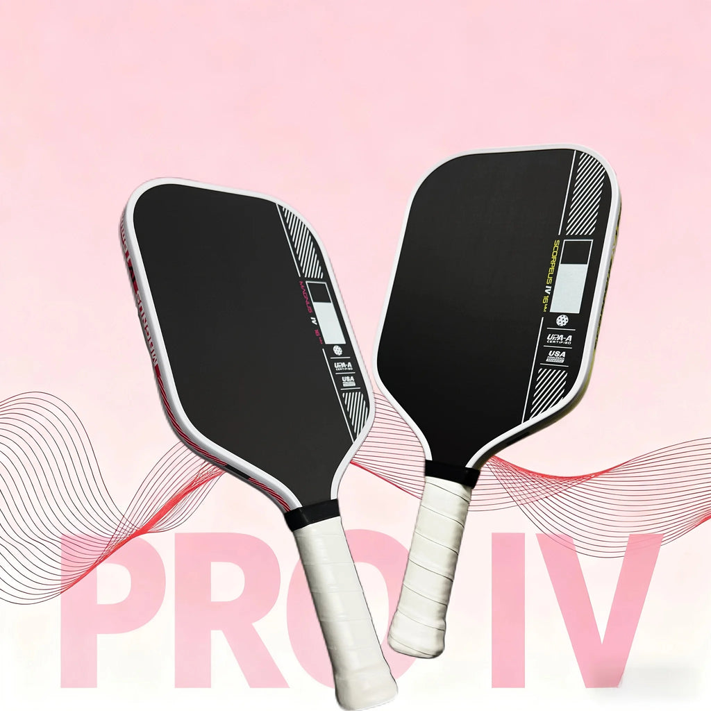 Carbon fiber pickleball paddle, rough surface, dynamic PowerFlex technology, foam core, US Postal Service certified pickleball p
