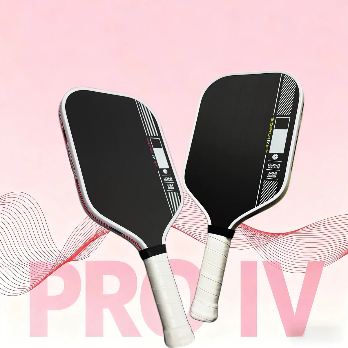 Carbon fiber pickleball paddle, rough surface, dynamic PowerFlex technology, foam core, US Postal Service certified pickleball p