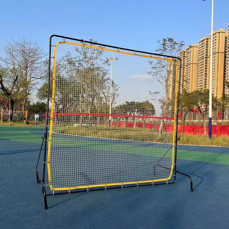 Portable  Rebound Training Net Detachable Frame Multifunctional Gear for Tennis Pickleball Outdoor Backyard