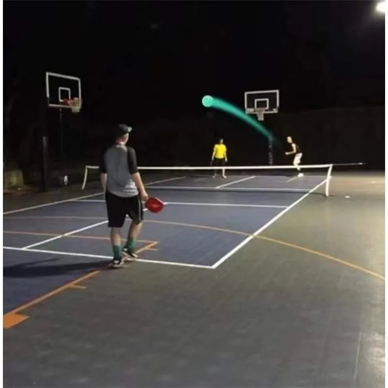 Noctilucentp Pickleball Durable 40 Holes Outdoor 6/12Pcs Pickleballs 26g Outdoor for Competition pickleball Packs of Pickleball