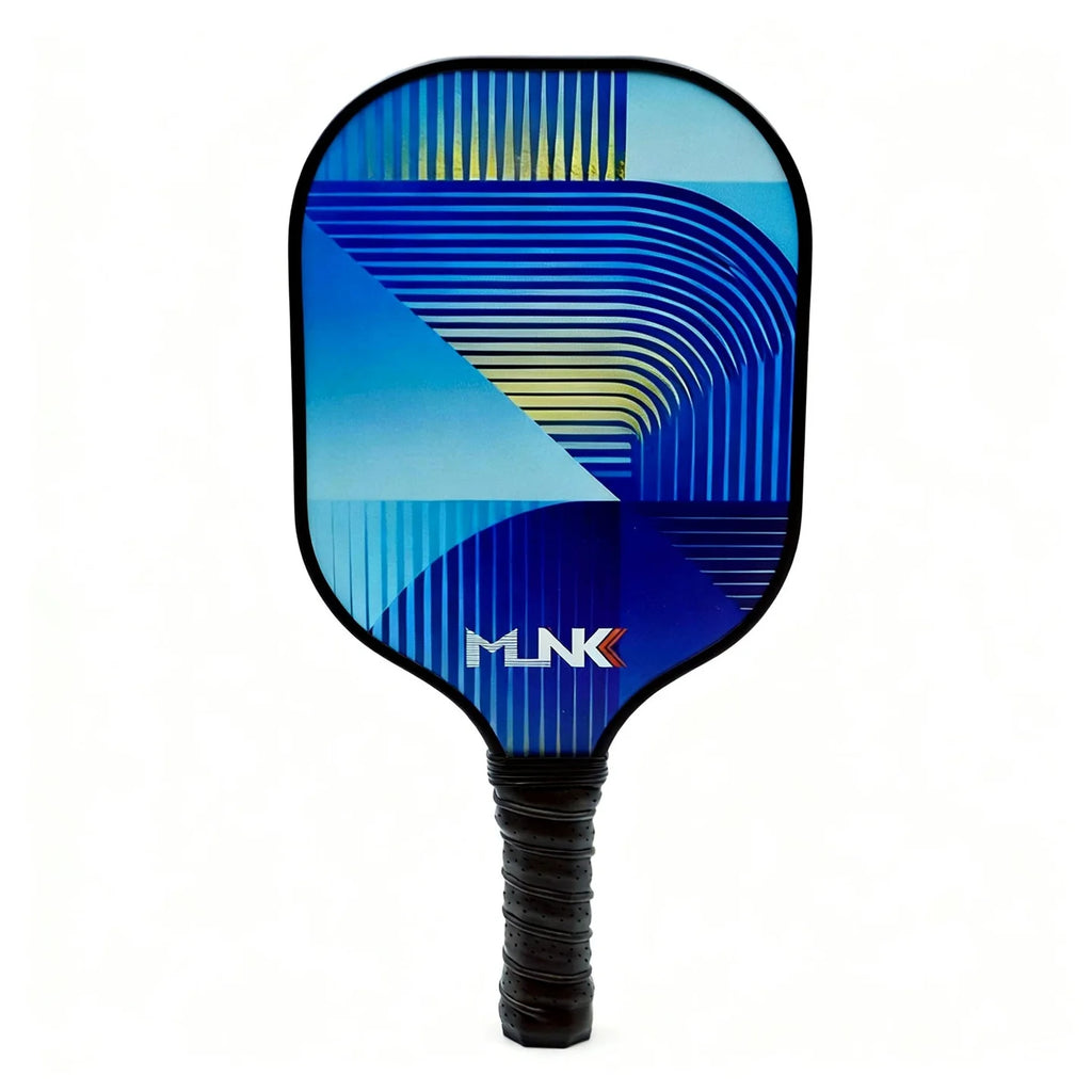 Fiberglass & Honeycomb Core Pickleball Set (2 Paddles + 4 Balls) - Family & Kids Outdoor Sports Gear for Beginner Training