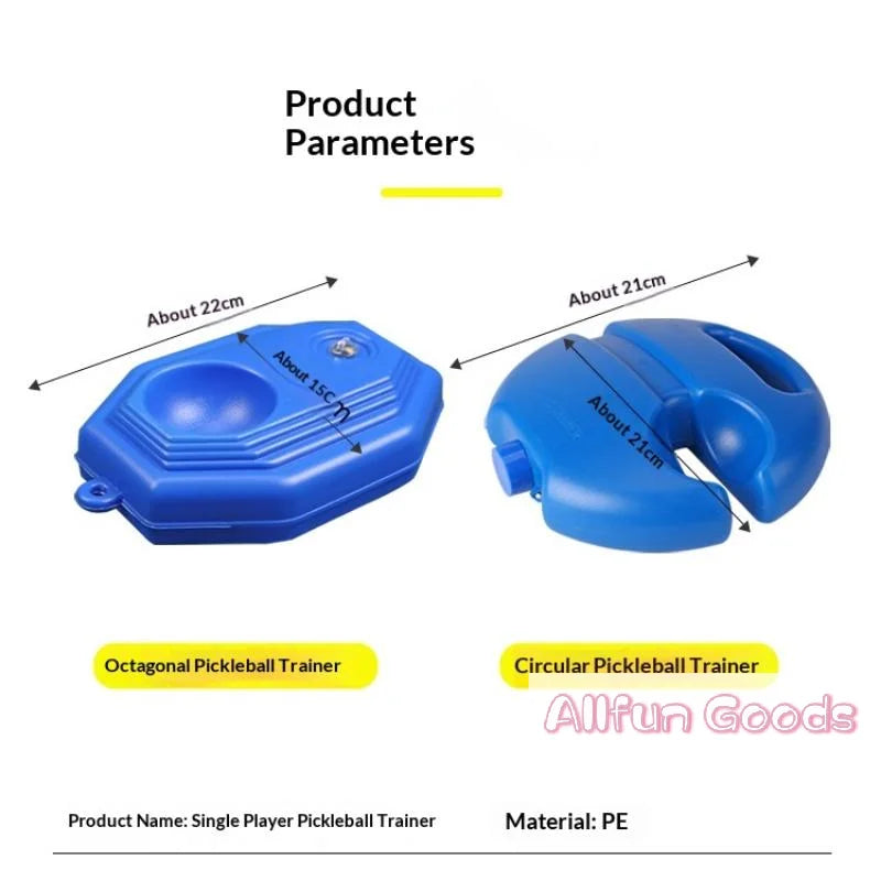 Pickleball Trainer Pickleball Ball With String Pickleball Rebound Ball Training Aid Self-study For Single Player Adult Sport
