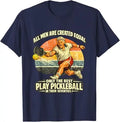 Funny 70th Birthday Pickleball Player 70 Years Old Paddle T-Shirt Men's Fashion Sportswear Clothes Grandpa Papa Outdoor Tee Tops