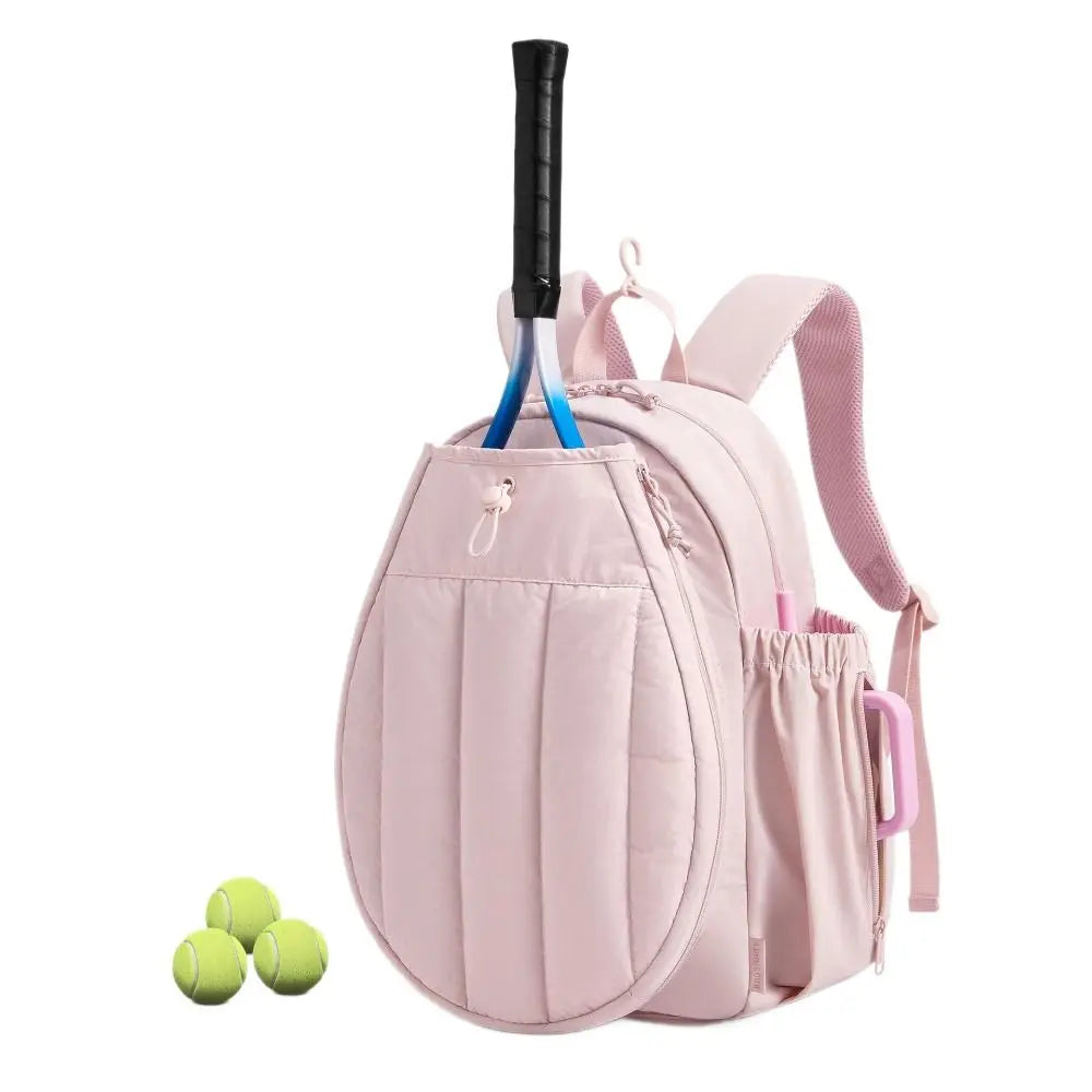 Large Capacity Tennis Backpack 20L Adjustable Pickleball Racket Bag Comfortable Waterproof Pickleball Paddle Cover Women