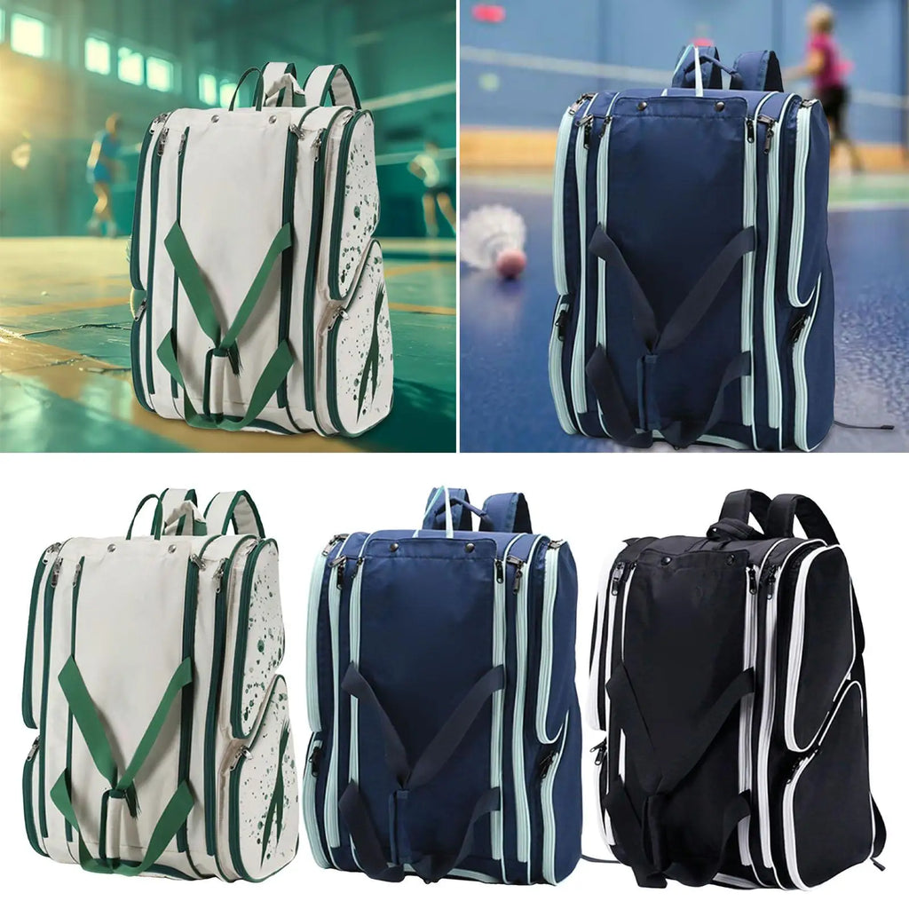 Pickleball Bag Adjustable Straps Shoulder Bag Gear Storage Handbag for Camping