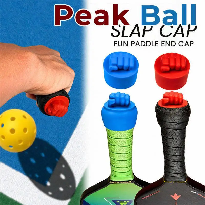 5pcs Color-Coded Pickleball Paddle End Caps Suitable For Paddles, Hot- Durable Balance Enhancing Handle Tips With Slap Cap