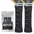 X-ACE 2Pcs Pickleball Overgrip, Breathable Sweat Absorbing Anti-Slip Shock Absorption Grip Tape for Pickleball Padel Racket