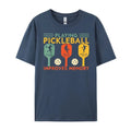 2026 New Playing Pickleball Improves Memory Funny Pickleball Player Graphic T-shirt Men Women Humor Vintage T-shirts Men's Tee