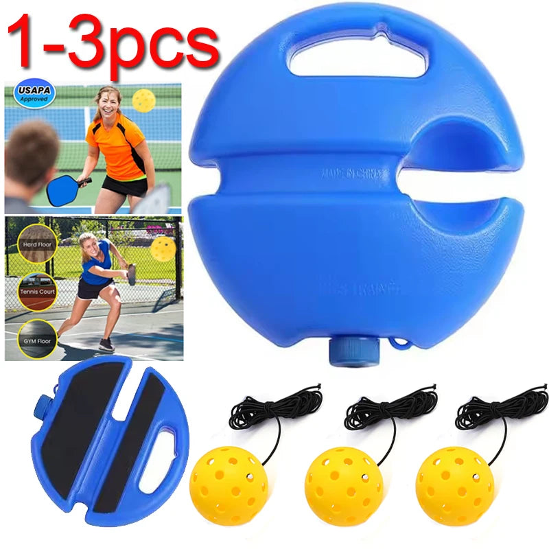 Pickleball Trainer Pickleball Ball With String Pickleball Accessories Pickleball Training Aid For Sport Single Player Adult