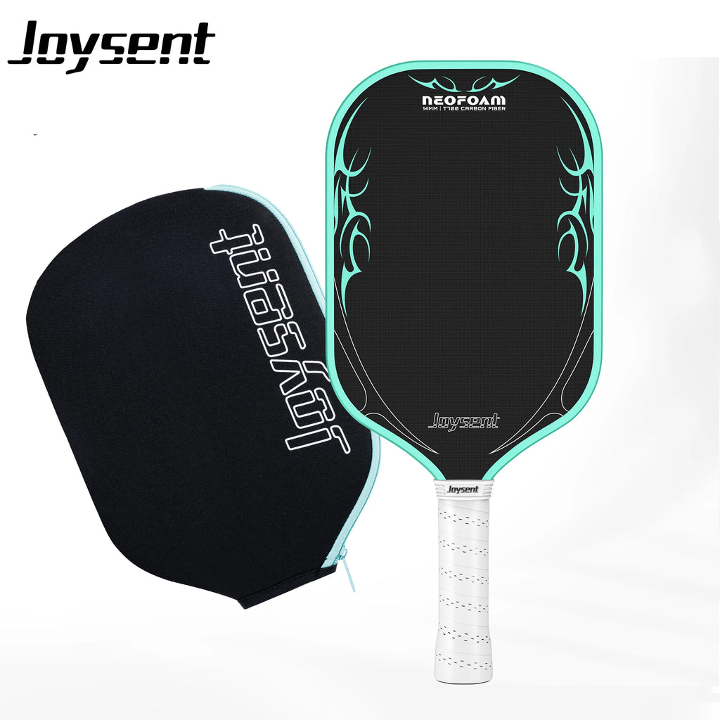 Joysent T700 Raw Carbon Fiber Thermoformed Pickleball Paddle Racket With EPP Gear Foam Core&Spin Textured Surface For All Leves