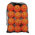 12/6pcs Pickleball 74MM 40 Holes Outdoor Durable Pickleballs 26g per Ball for Competition Pack of Outdoor Pickleballs