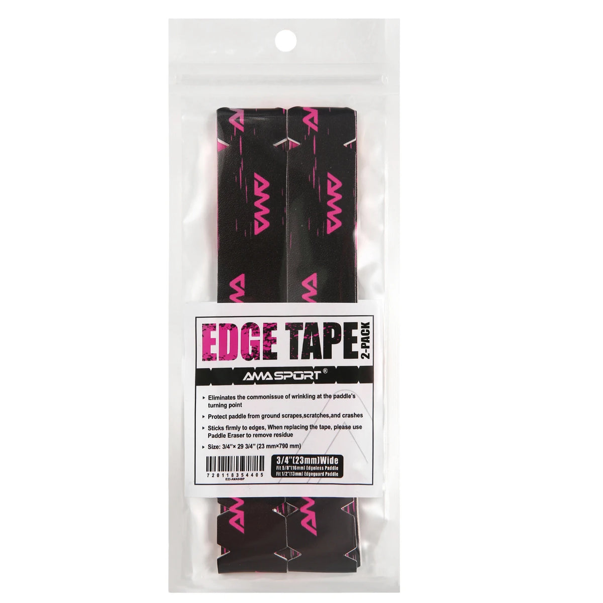 Pickleball Paddle Protection Tape New Color for 13mm/16mm/19mm Padel- 2 Units Pack Paddle Head Edge Guard- Pickleball Lead Tape