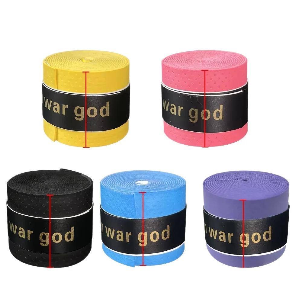 Tennis racket wrap grip rubber pre-cut non-slip, sweat-absorbing hand tape Badminton pickleball comfortable cushion grip