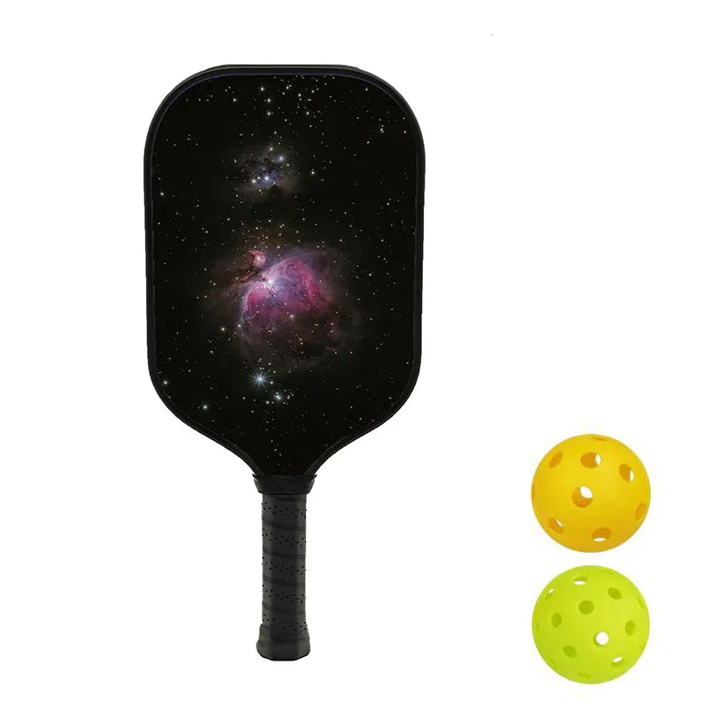 Pickleball Paddles Glass Fibre Surface With 2 Pickleballs Kit Honeycomb Core Pickleball Paddle Racket Indoor Outdoor Exercise
