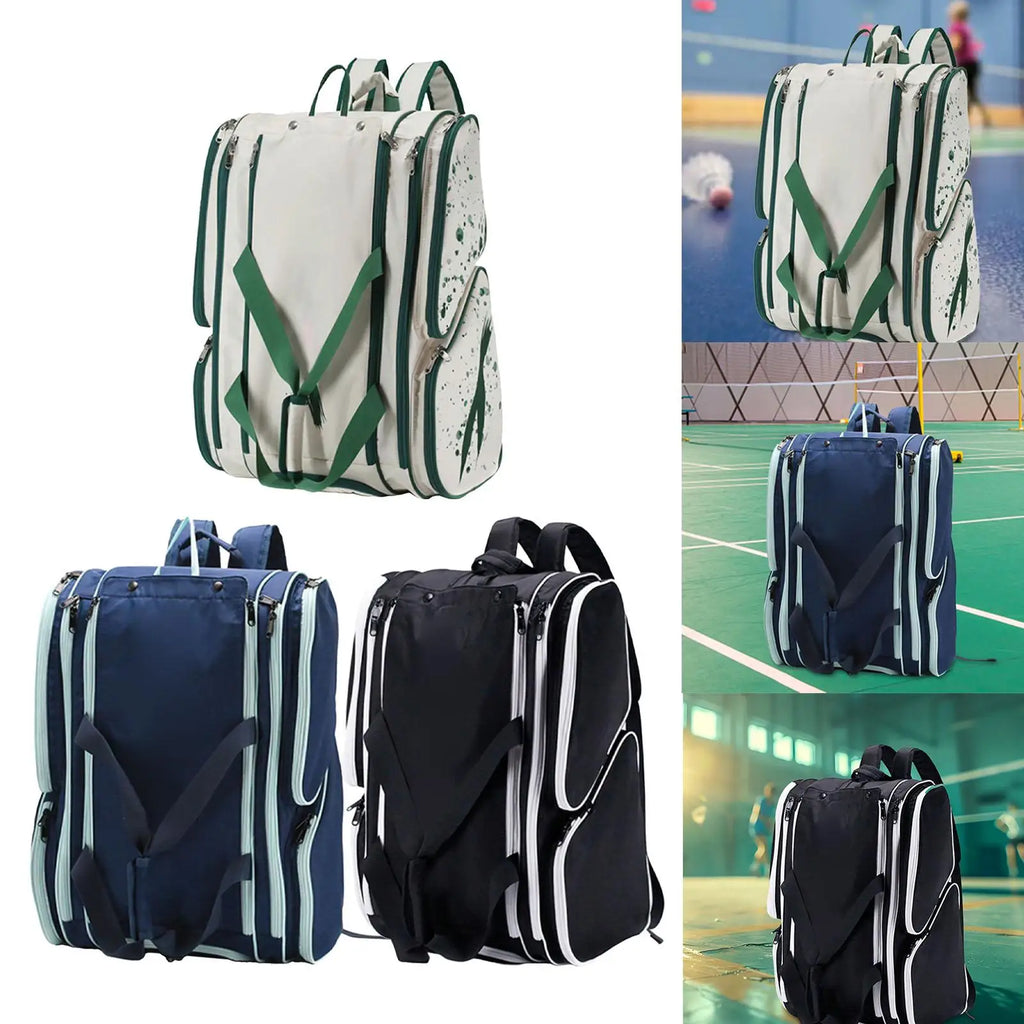 Pickleball Bag Adjustable Straps Shoulder Bag Gear Storage Handbag for Camping