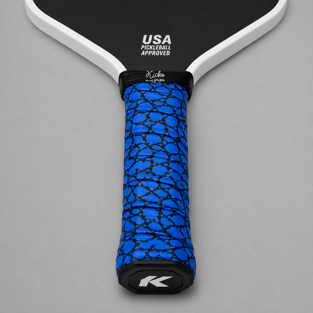Pickleball/Tennis Overgrip Grip Tape from Kicks Grips - Elephant Print (3-Pack)